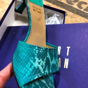 Beautiful Turquoise Sandals-Stuart Weitzman NIB NWT